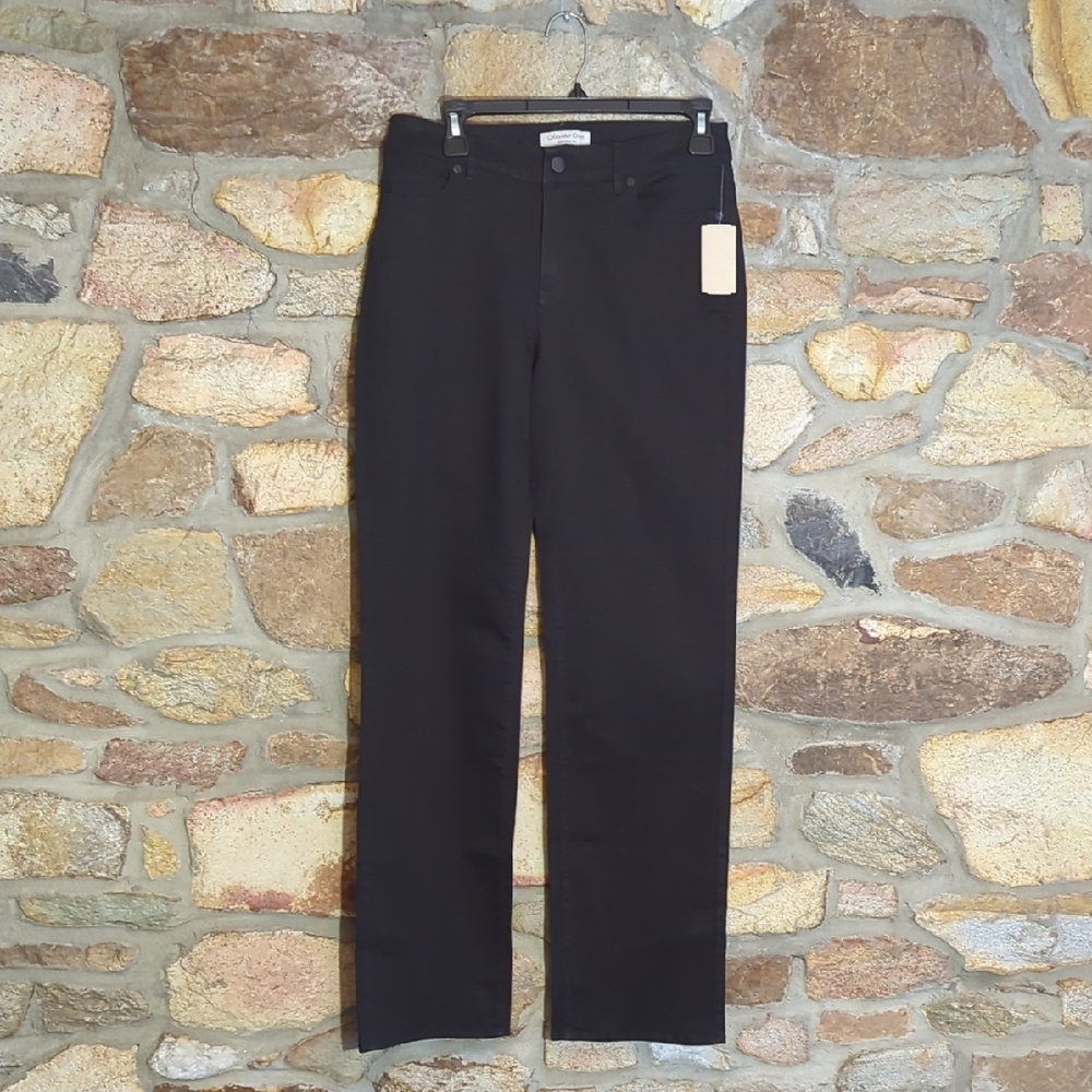 Coldwater Creek Black Boot Cut Jeans